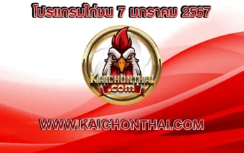 โปรแกรมไก่ชน 07 มกราคม 2567